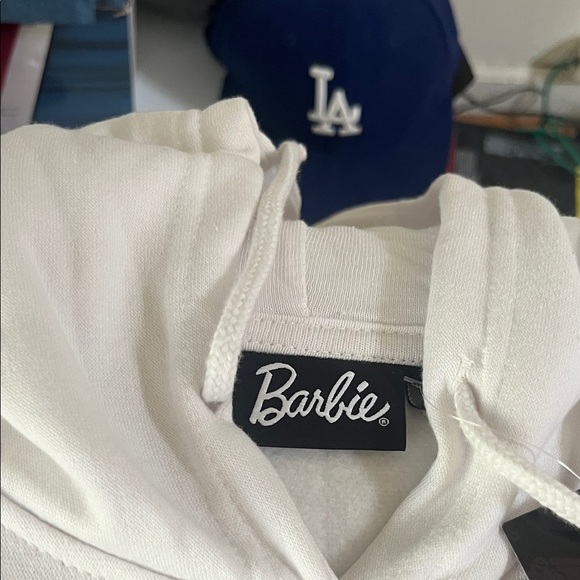 Barbie White and Pink Hoodie - Picture 2 of 9